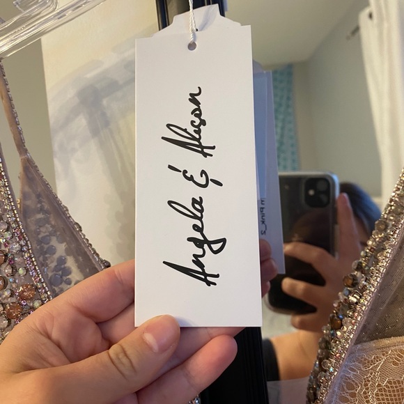 PINK PROM DRESS - Picture 5 of 8